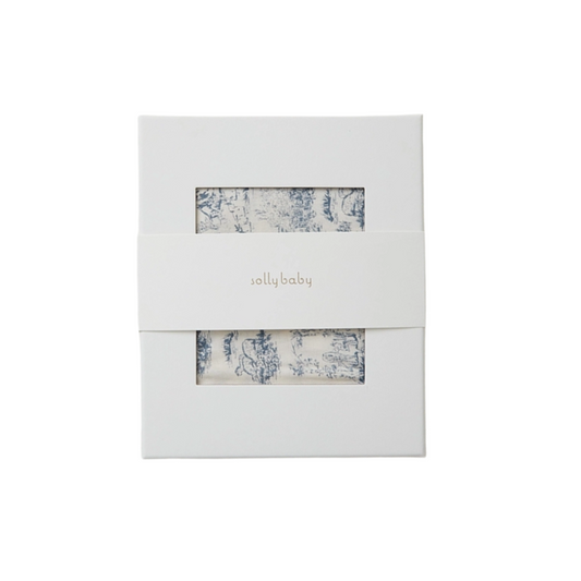 Blue Toile Wrap