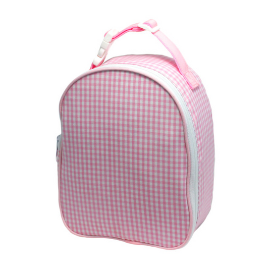 Pink Gingham Lunchbox