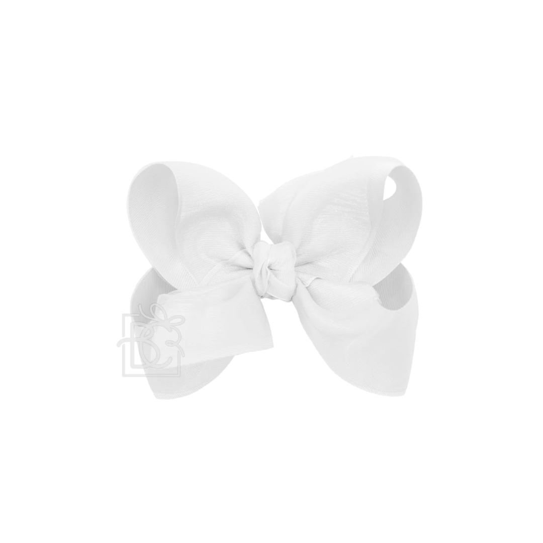 BC xl organza bow