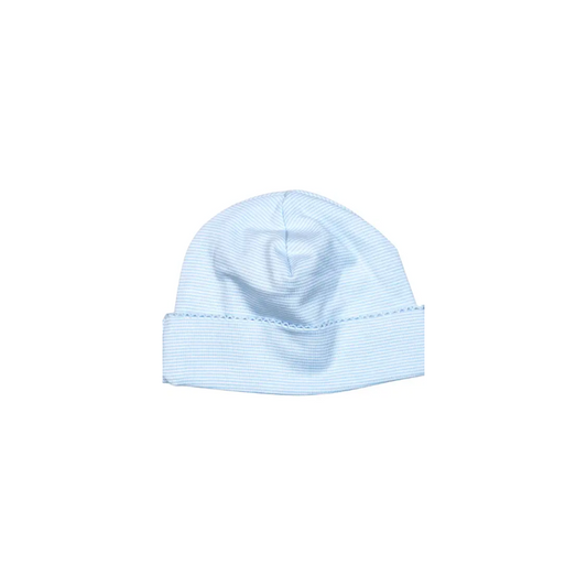 Blue stripe beanie