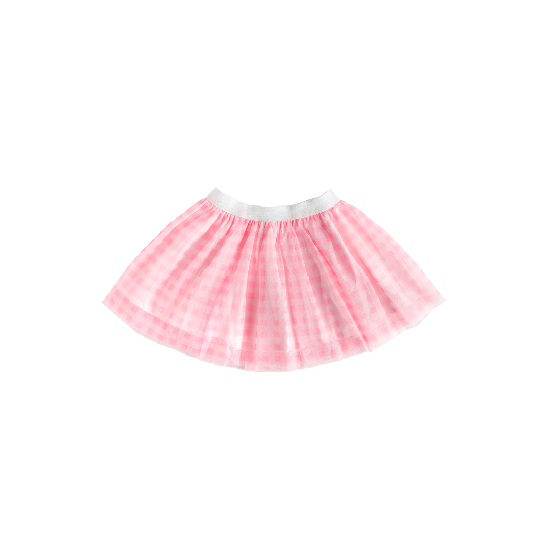 Pink gingham tutu