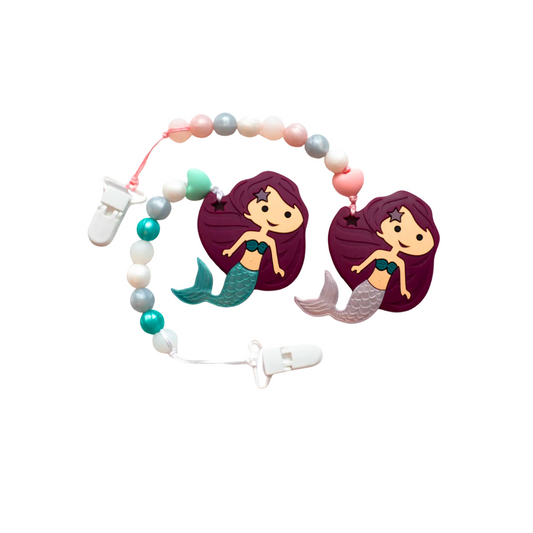 Mermaid Teething Clip