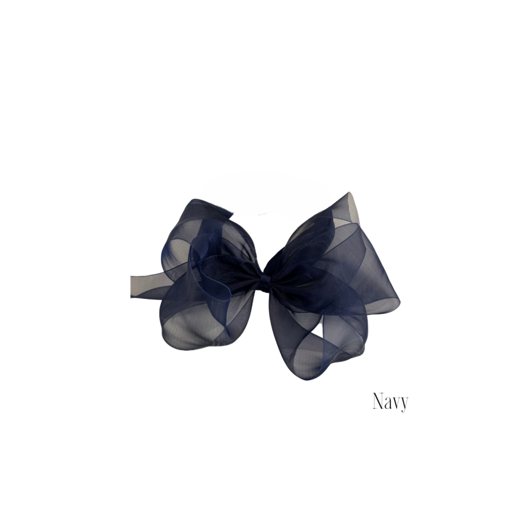 Organza Hair Clip Bow