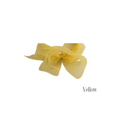 Organza Hair Clip Bow