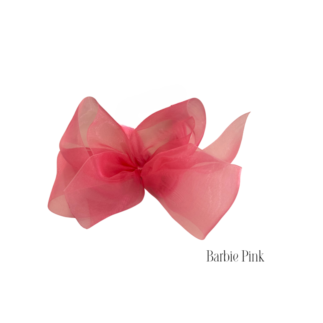 Organza Hair Clip Bow