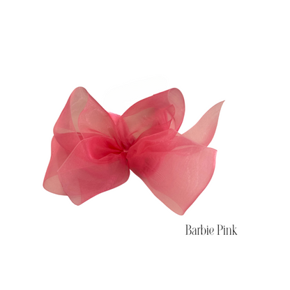 Organza Hair Clip Bow