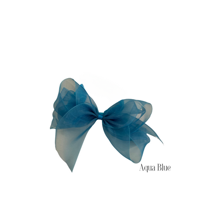 Organza Hair Clip Bow