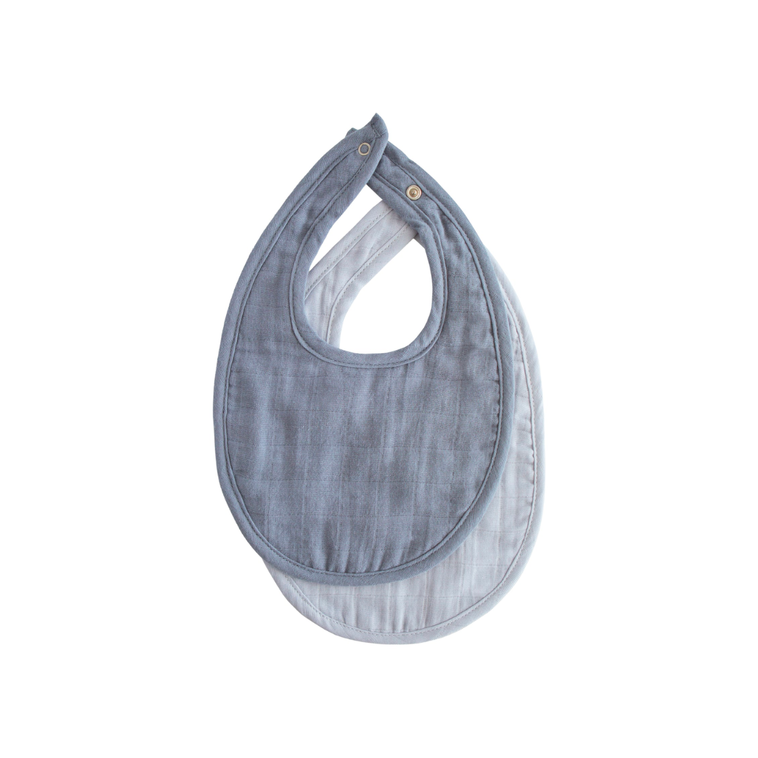 Tradewinds Muslin Bib Set