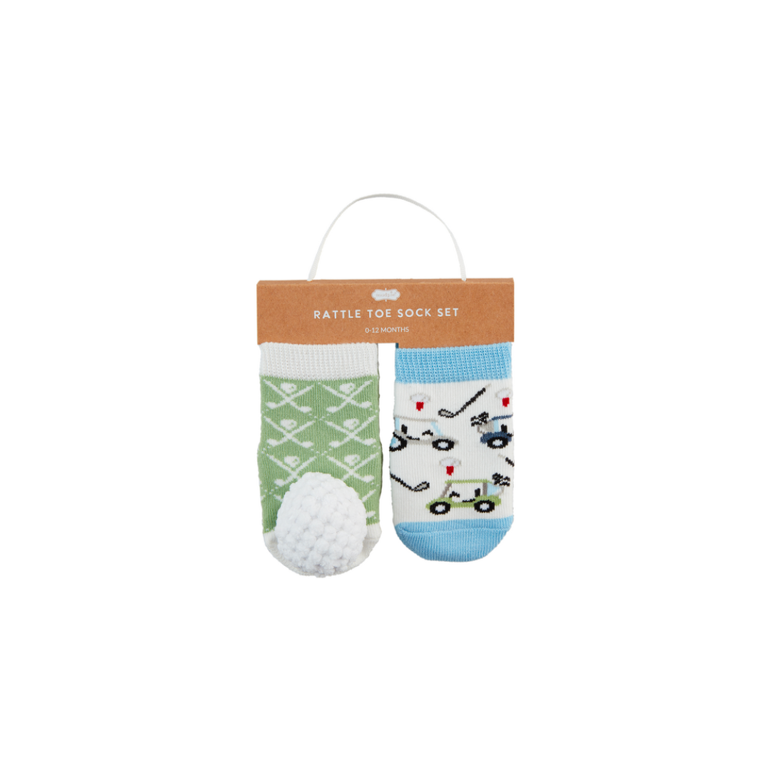 Golf rattle sock set