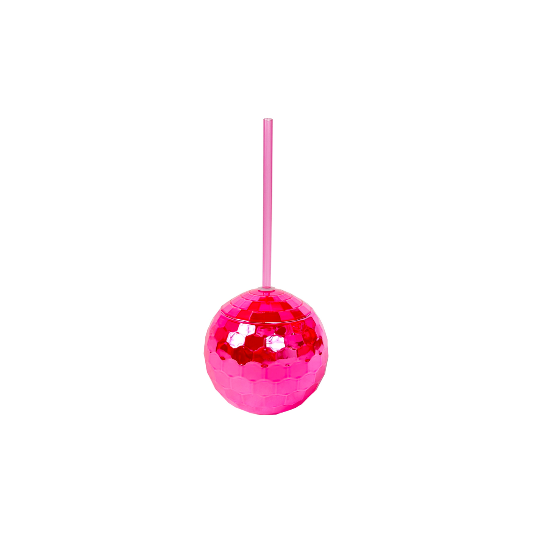 Pink Disco Ball Cup