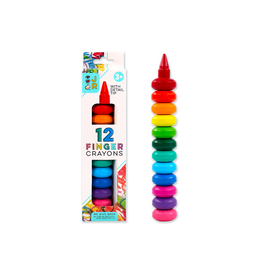 Finger Crayons- Set of 12