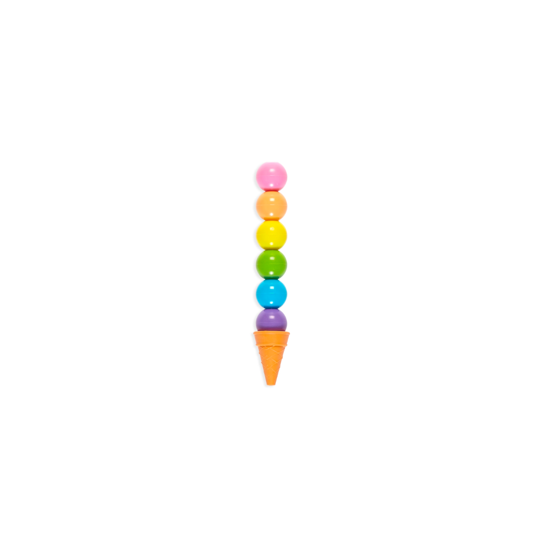 Rainbow Scoops Scented Erasable Crayons