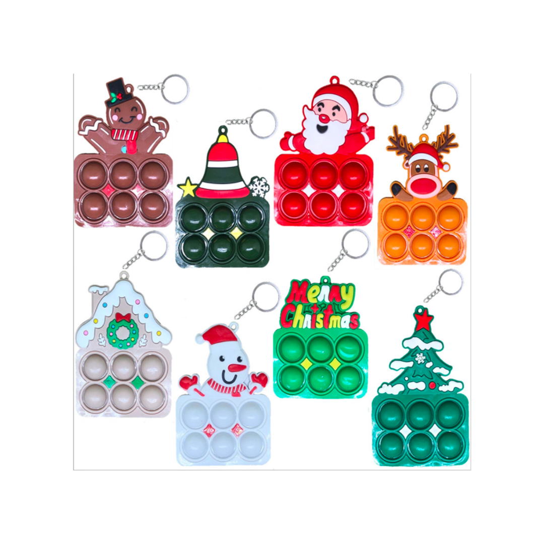 Christmas Mini Pop Keychain