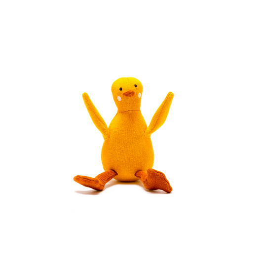 Knitted Duck Toy