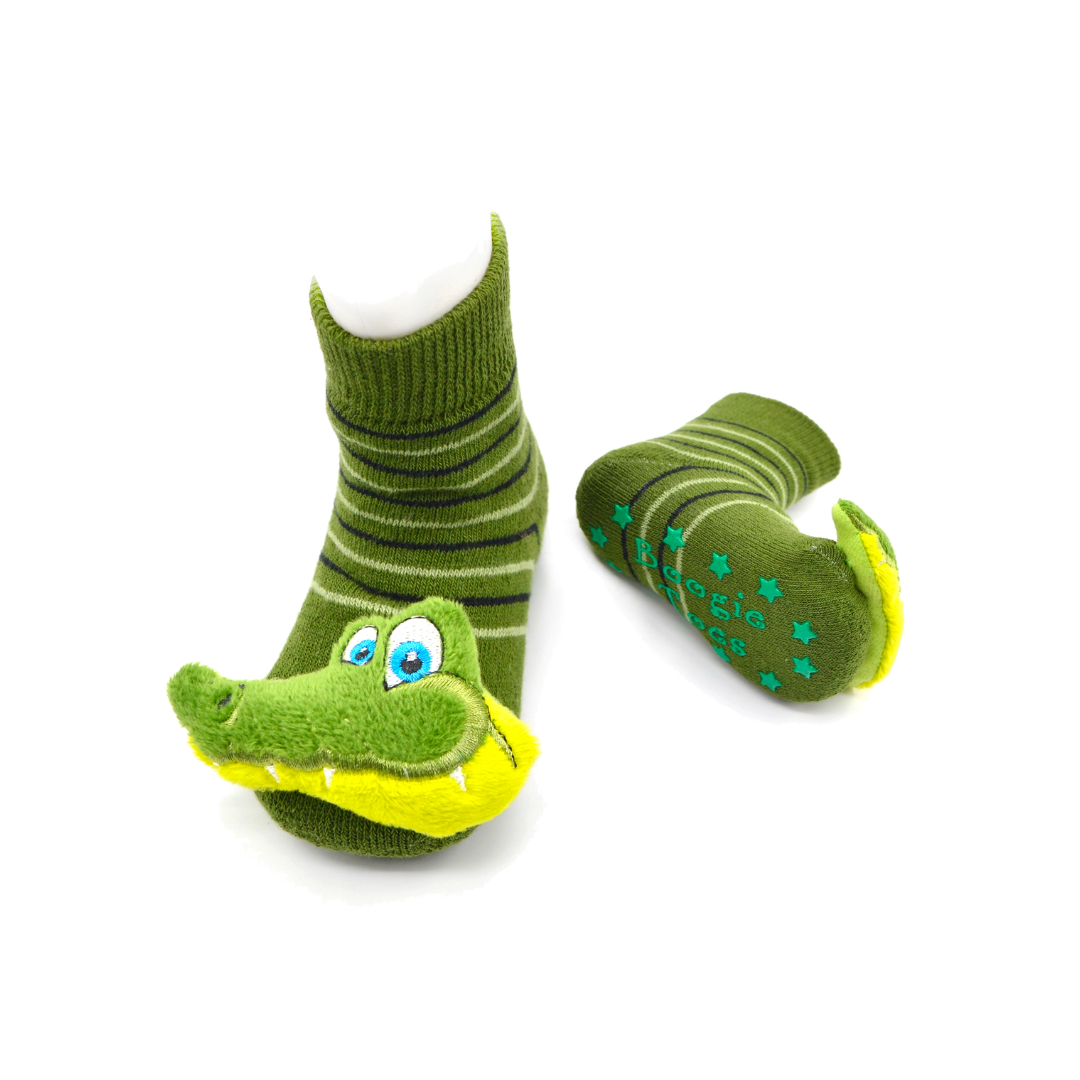 Alligator Rattle Socks