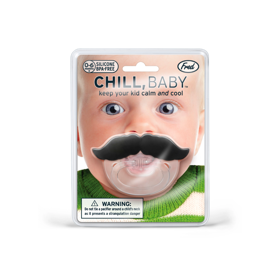 Mustache Pacifier