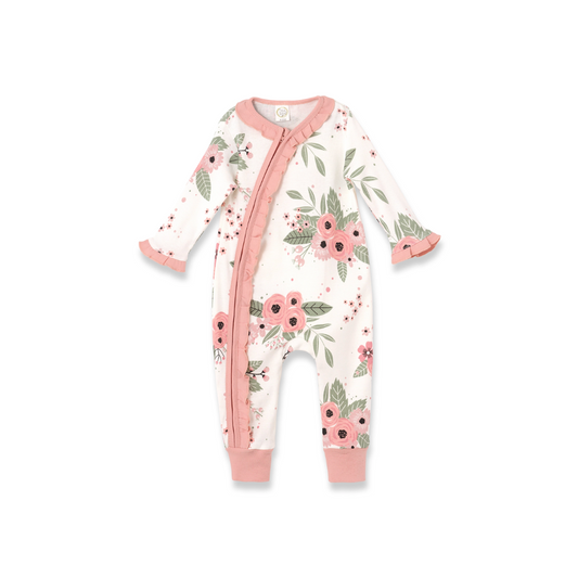 Jardin Baby Zippered Romper