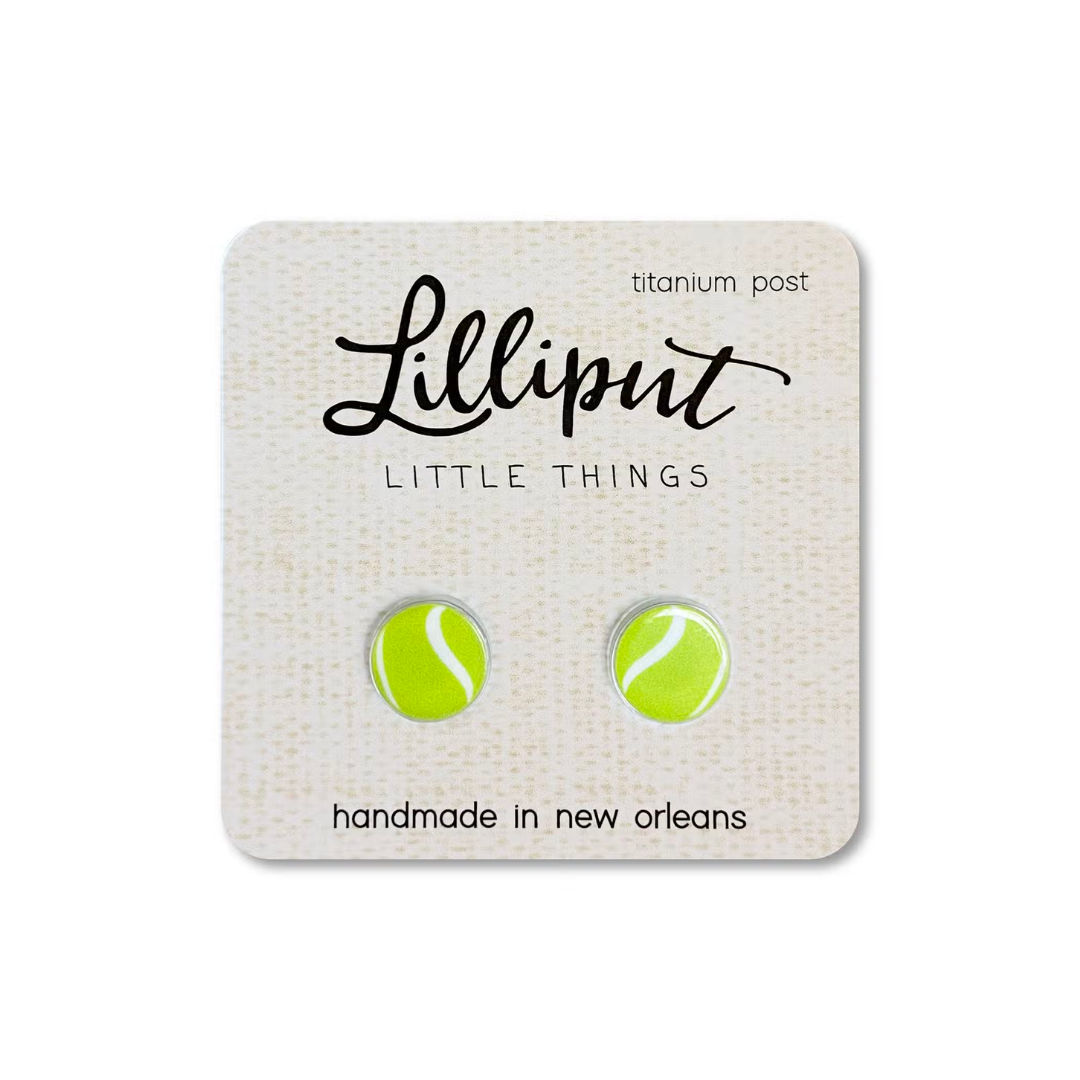 Tennis Ball Earrings