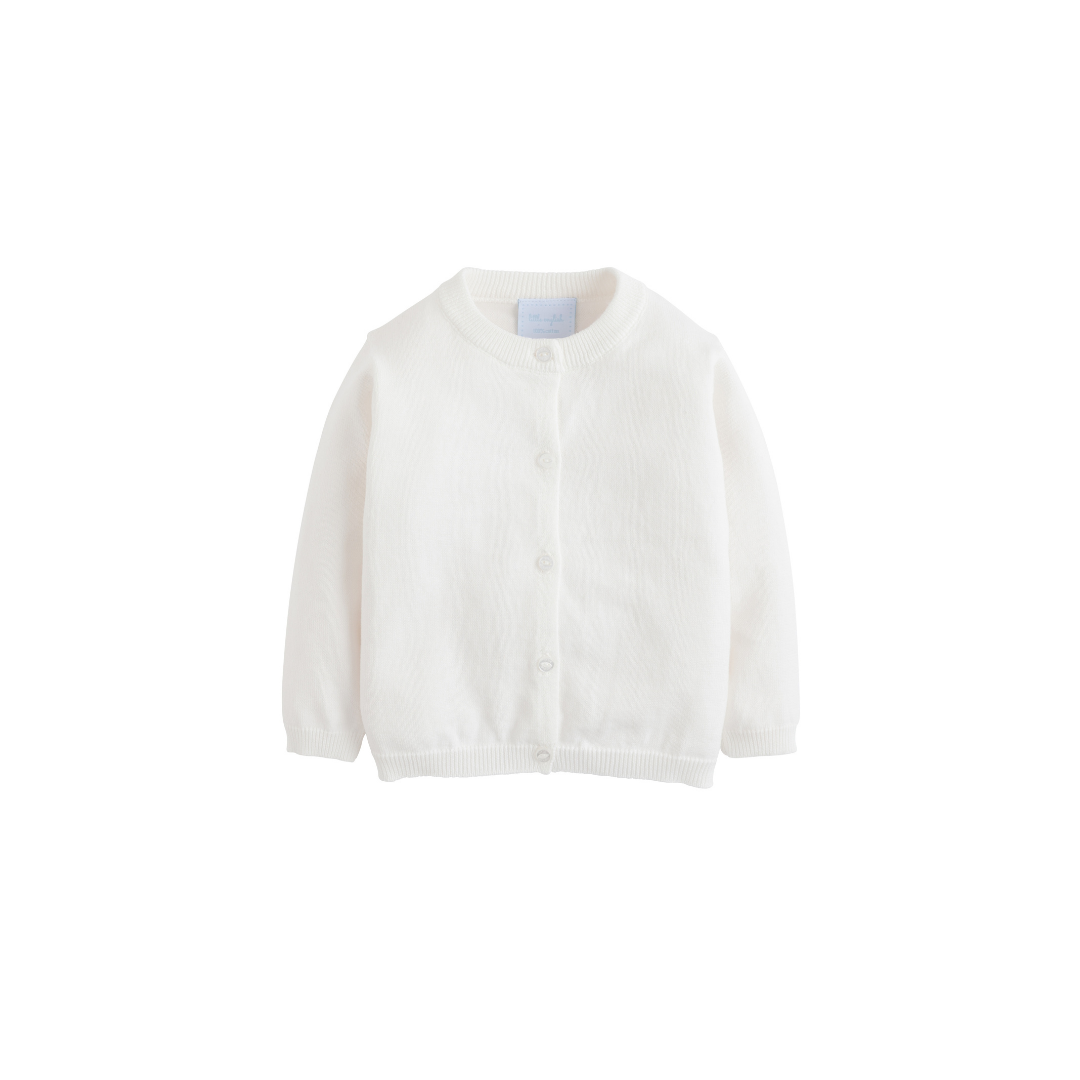 Essential Cardigan- White