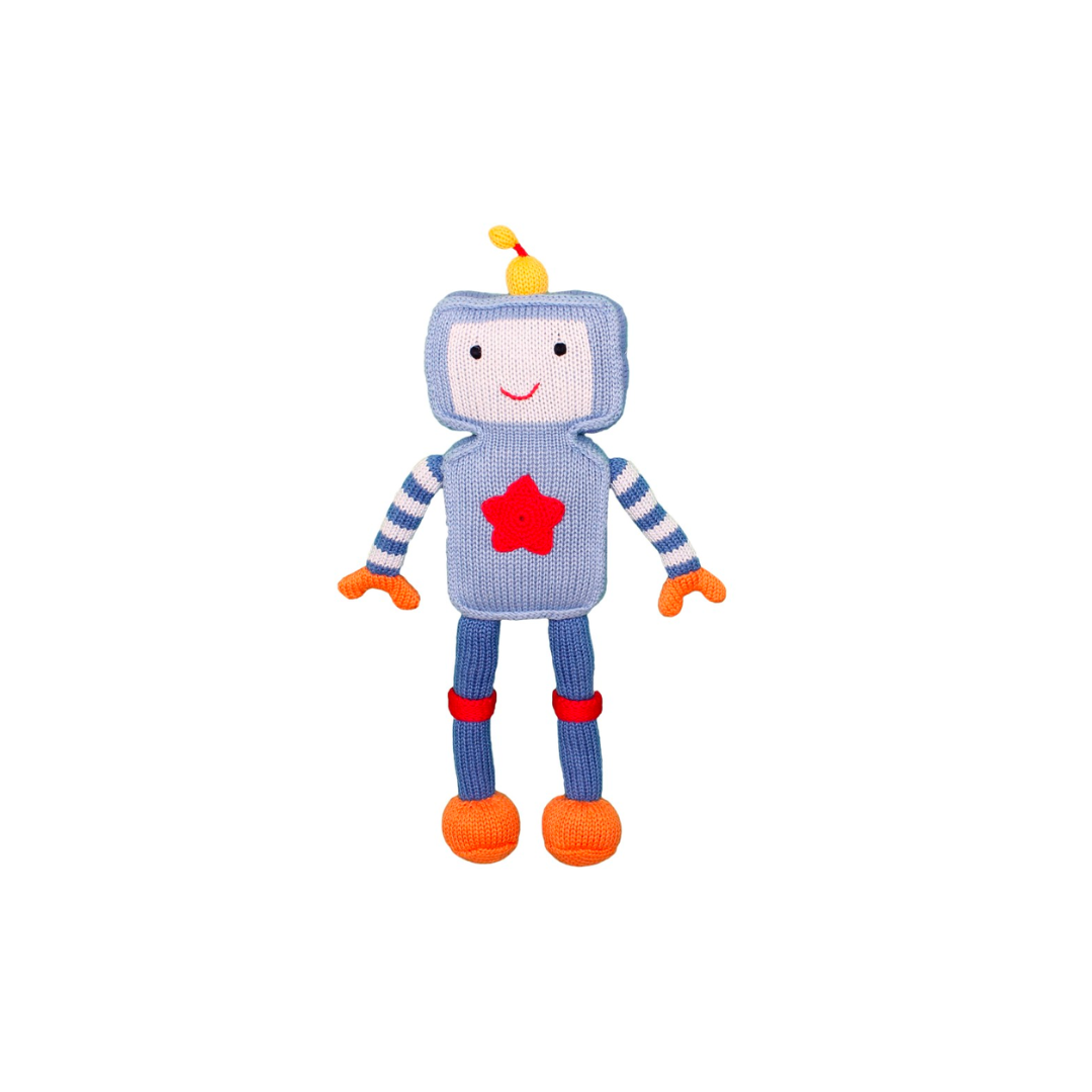 Riley Robot Knit Doll