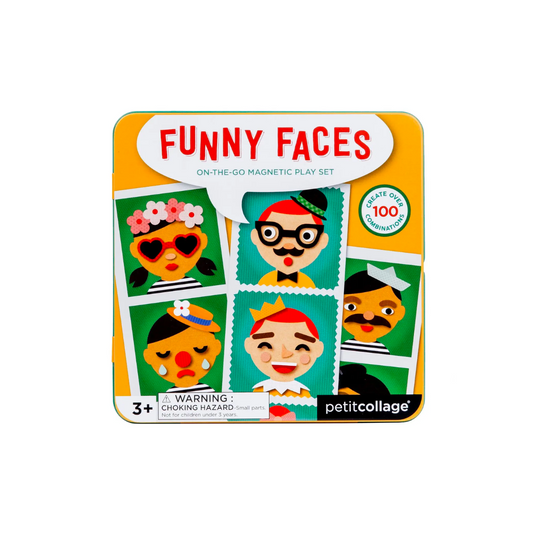 Funny Faces Magnetic Play Set