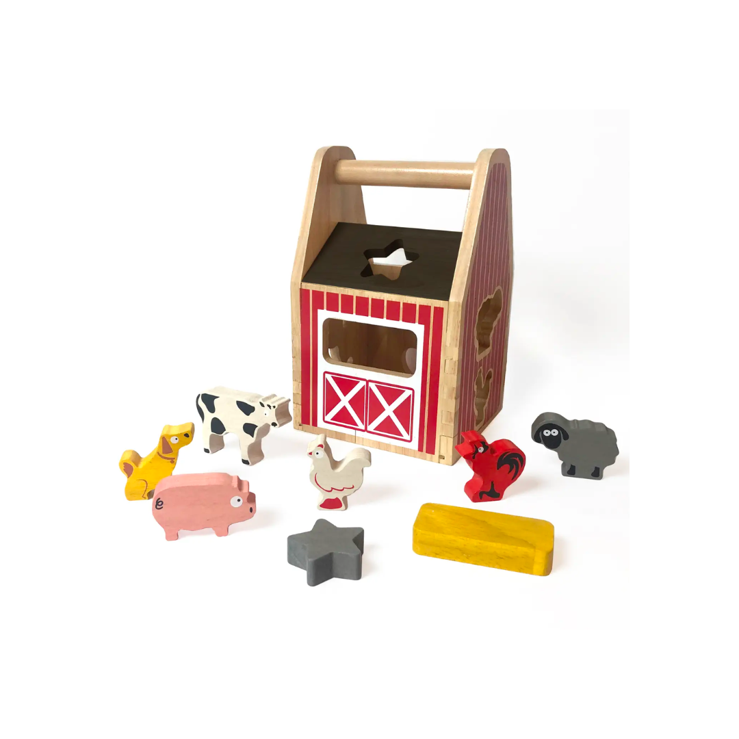 Barnyard Shape Sorter