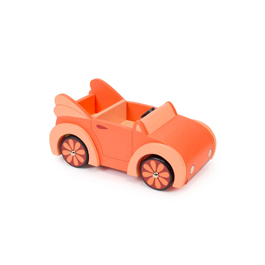 Orange Doll Car