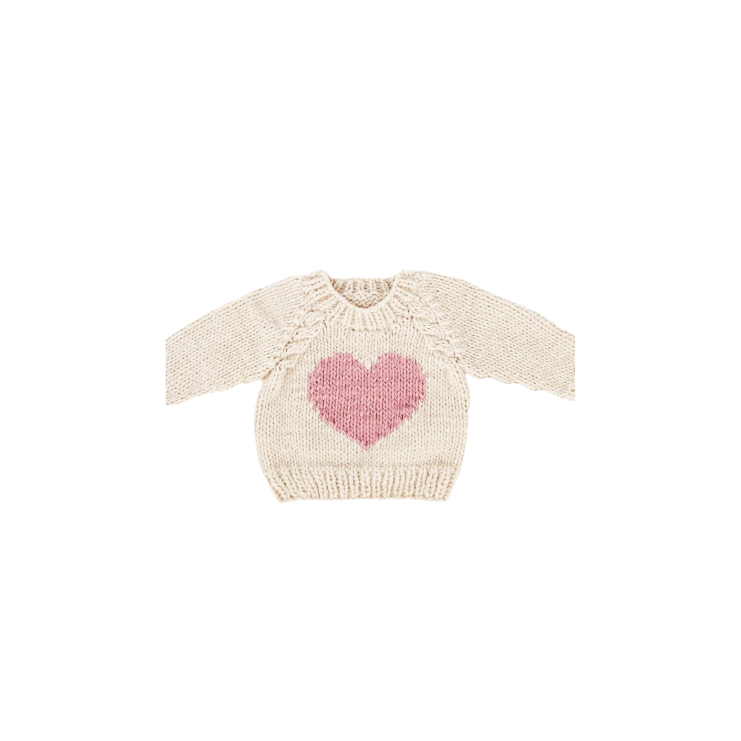 Sweetheart Crew Neck Sweater