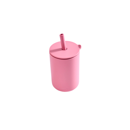 Silicone Cup and Straw Set