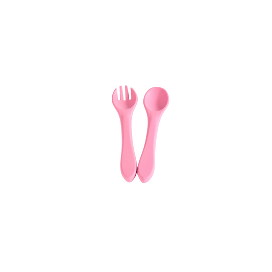 Silicone Spoon and Fork Set