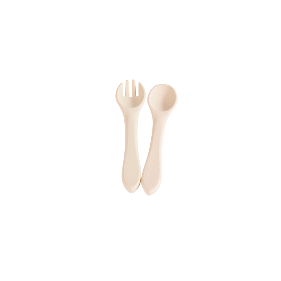 Silicone Spoon and Fork Set