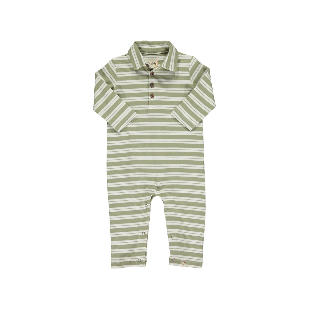 Kingston Sage Polo Romper