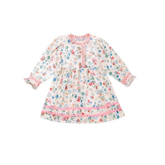 Frilly blooms dress