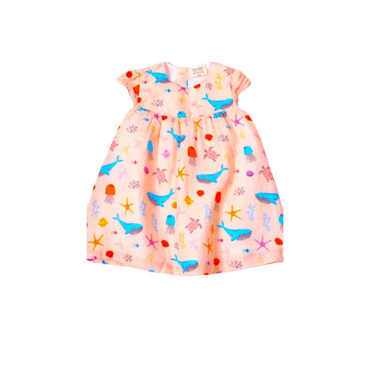 Ocean fun bloomer dress set