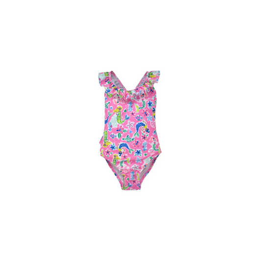 Mystic mermaids crossback swimsuit