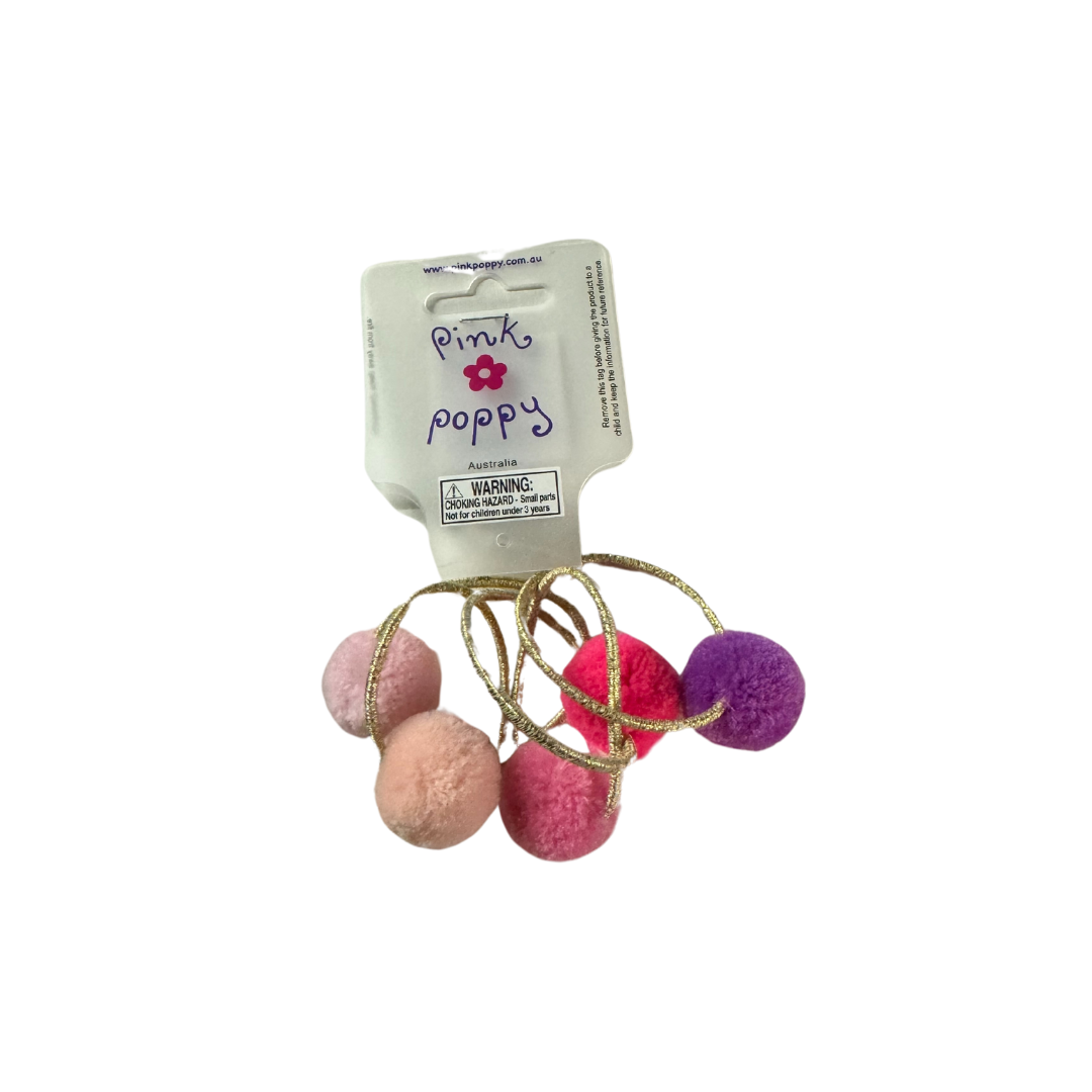 Pom Pom Hair Ties