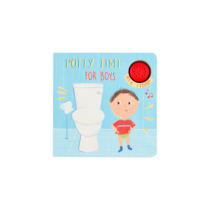 Girl/boy potty board book