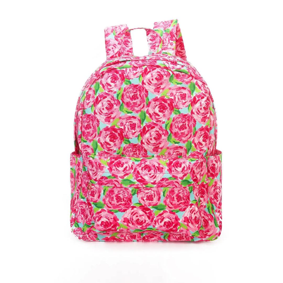 Pink Rose Backpack