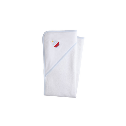 Sailboat Hooded Towel