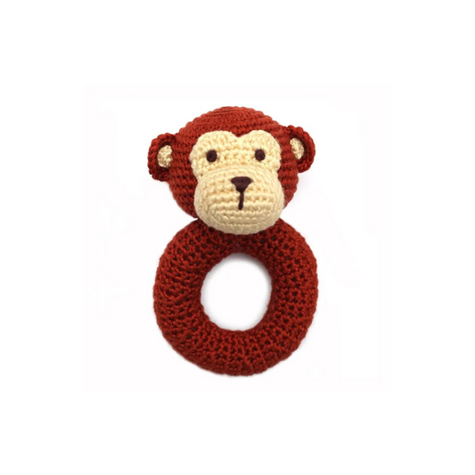 Animal Crocheted Rattle