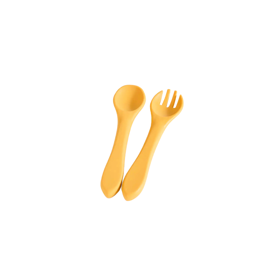 Silicone Spoon and Fork Set