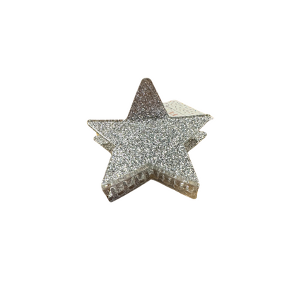 Glitter Star Claw Clip