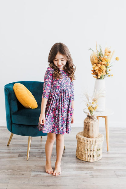 Flower Farm Pocket Dress