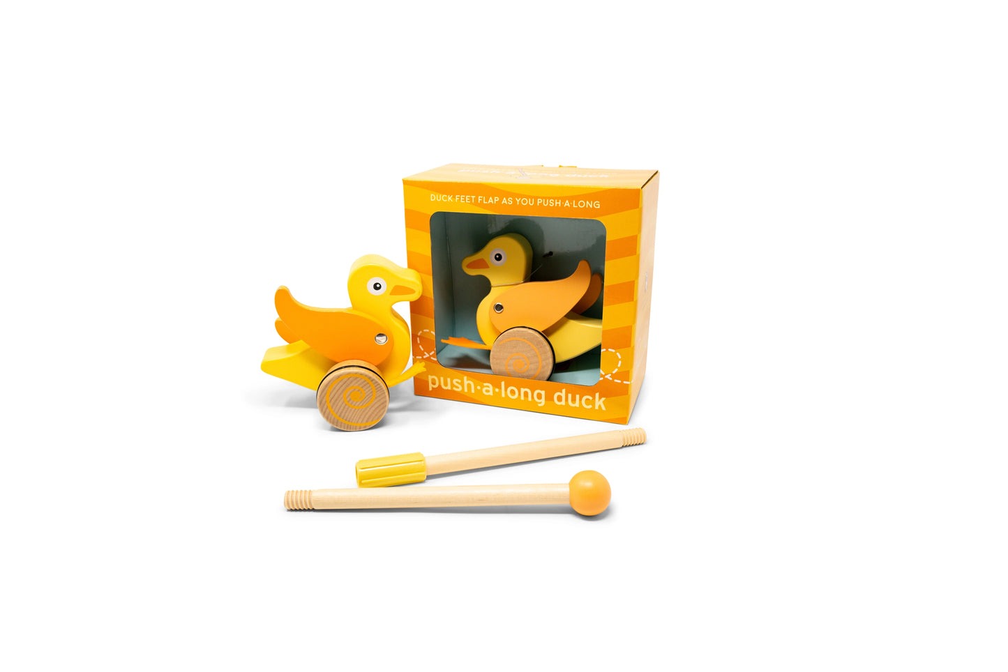 Duck Roll-a-Long Push Toy