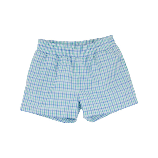 Blue Check Sheffield Shorts