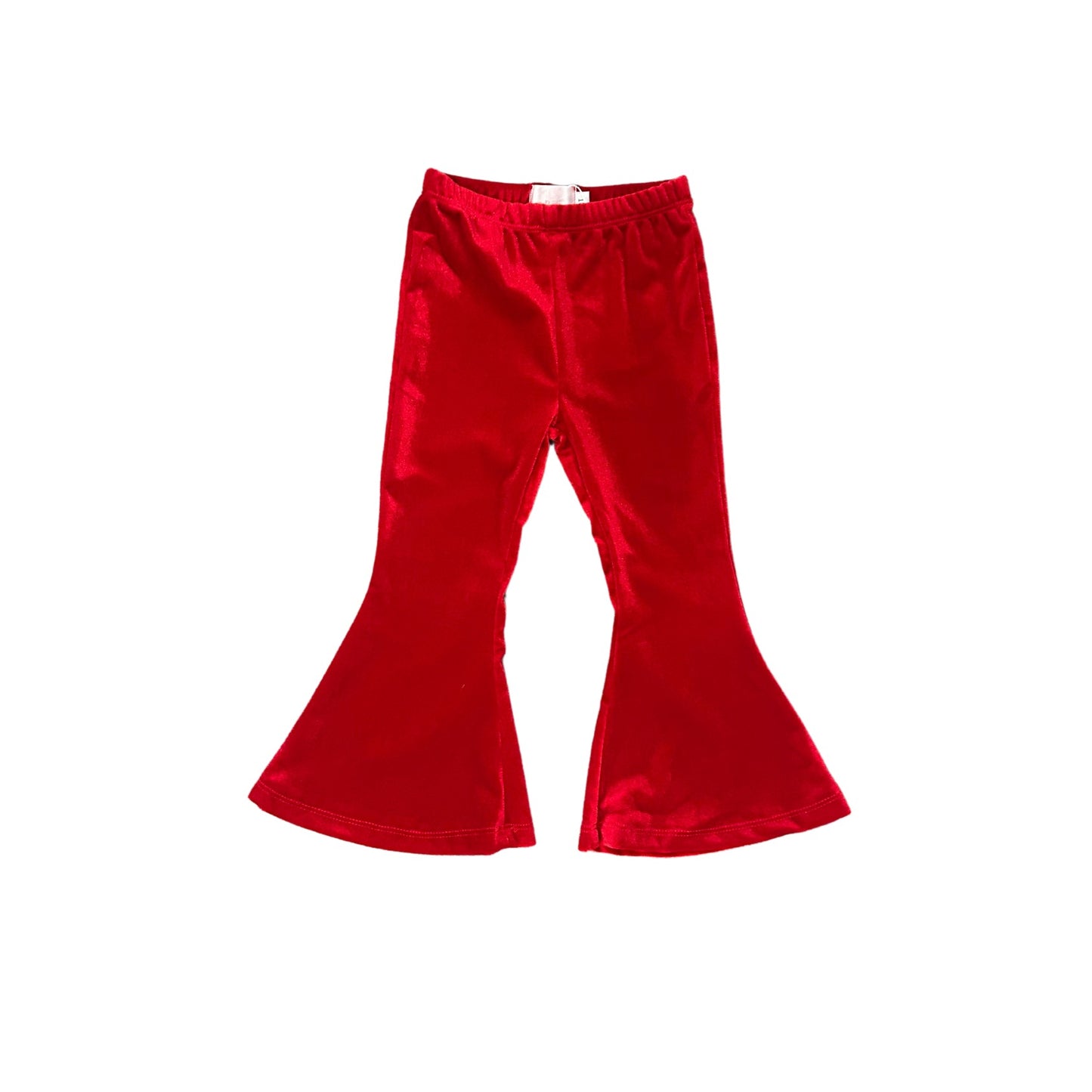 Red Velvet Bell Bottoms